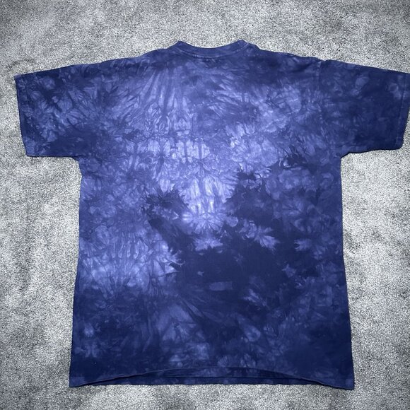 Vintage Y2K The Mountain T-Shirt Mens Large Dragon Wizard Tie Dye Excalibur - Picture 7 of 10